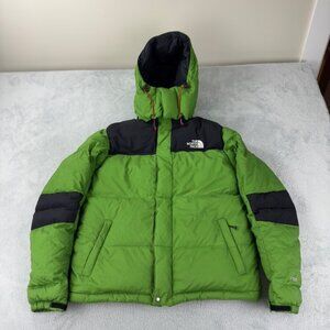 The North Face Youth Size 12-14 700 Fill Green Goose Down Puffer Jacket